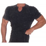 P123 Pitbull Gym Shirt Urban Ribbed Tee